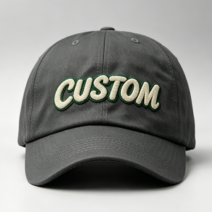 Gorra Plana de Béisbol Personalizada con Logotipo 2D 3D Bordado, Diseño Personalizado, 100% Algodón, 6 Paneles, Cierre a Presión, Unisex - Product Image 4