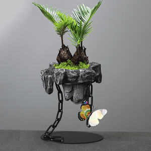 Chaînes en fer HY2, pots suspendus pour plantes, décoration d'intérieur, <span class=keywords><strong>pot</strong></span> en résine pour bonsaï, pour pots de fleurs et jardinières, décoration de mariage champêtre - Product Image 4