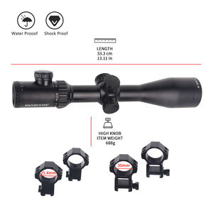 FOCUHUNTER 광학 망원경 조준경 HD 4-24X50 SFP 빨강 및 녹색 조명 넓은 시야 사냥 범위 - Product Image 4