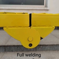 Plateforme de travail portable robuste, échafaudage pliable pour escaliers, terrains inégaux, peinture d'escaliers, entretien industriel