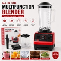 Mixeur multifonctionnel domestique haute vitesse à commande mécanique, broyeur de viande, broyeur de glace, robot culinaire pour bébé