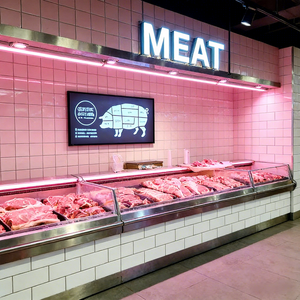 Vitrina Refrigerada Comercial de Aluminio con Ventilador y Múltiples Puertas para Supermercados - Solución Integral - Product Image 5