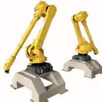 Système de découpe à l'eau robotisé avec robot à 6 axes de haute précision Machine de découpe à jet d'eau