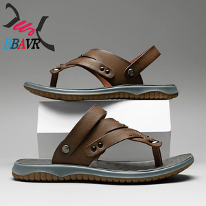 ขายตรงจากโรงงาน รองเท้าแตะลำลองแบบสวมสำหรับผู้ชาย รุ่นฮิต พื้นยาง - Product Image 5