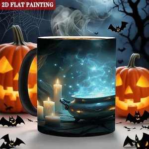 Frosted Black 11oz <b>Ceramic</b> <b>Mug</b> Sublimation Printing Heat Sensitive Gift Cup - Product Image 6