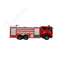 Camion de pompiers en mousse de grande taille avec un grand réservoir pour usine chimique, camion de pompiers Mercedes Benz avec cabine de luxe pour aéroport