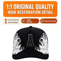 Nuevas Gorras de Gamuza Originales de Calidad, Gorras DH Junior H, Gorras 31 X El Mago con Visera Curva, Gorras de Béisbol Negras Mago G5 con NFC