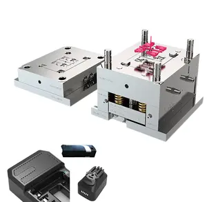 Plastic battery case injection mold abs pp plastic injection molding service plastic watch box with injection molding