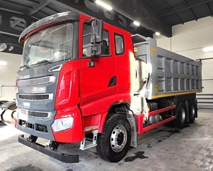 Camión Volquete SYZ320C-8S de 20cbm de Capacidad de Carga, Resistente, para Transporte en Sitios Estrechos en Indonesia - Product Image 2