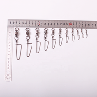 Anneau pivotant à roulement à billes en acier inoxydable Coastlock, soudé, robuste, pour accessoires de pêche, connecteurs de roulement
