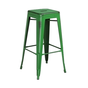 Muebles para <span class=keywords><strong>el</strong></span> hogar, silla de <span class=keywords><strong>bar</strong></span> de diseño antiguo de metal, silla de <span class=keywords><strong>bistro</strong></span> apilable - Product Image 1