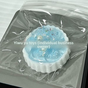 Jouet anti-stress unisexe à rebond lent et de haute valeur, en pâte à modeler au sel de mer, aux fleurs de cerisier et aux framboises, pour tous les âges, best-seller - Product Image 3