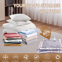 Sac de rangement sous vide pour la maison, sac de compression pour gagner de la place, sac sous vide pour vêtements