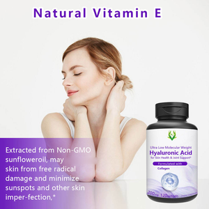 Premium hidrolizado colágeno Softgels vitamina E protección UV hidratación aumentar la salud de la piel suplemento de belleza - Product Image 6