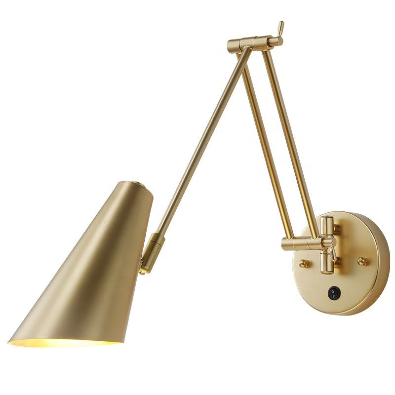 Golden Color C Design Bulb No Includes