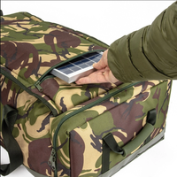 Sac de rangement de bateau de pêche à distance Portable avec étui de bateau d'appât étanche Organisation de matériel de pêche Compartiments de moulinet de canne