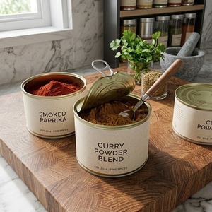 Latas de hojalata de grado alimenticio de 2 piezas con logotipo personalizado y acabado lacado para atún, mermelada, salsa y alimentos para mascotas - Product Image 3