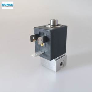 Válvula Solenoide de Tres Vías KUNAG 3012-A1, Fijación Inferior M5, para Control de Agua - Product Image 2