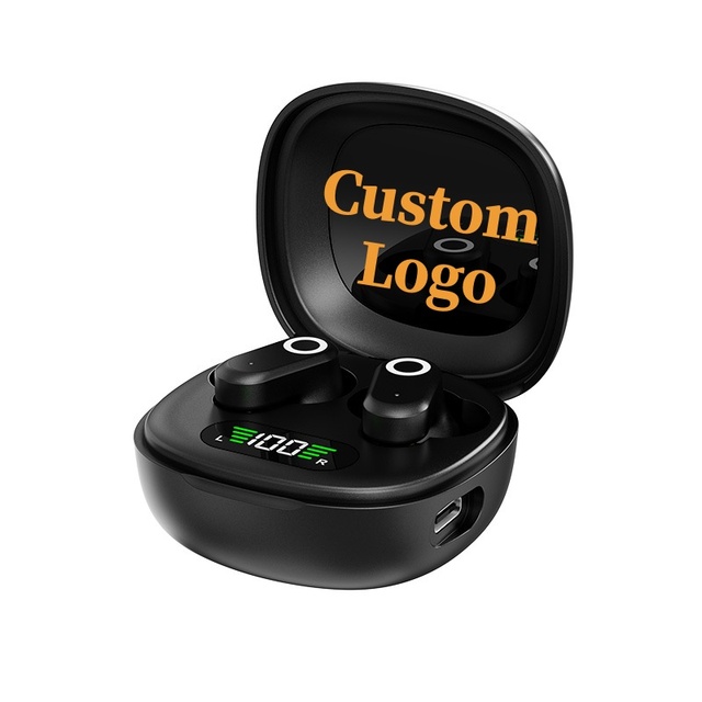 Custom Logo Earphone Hight Quality TWS Headphones X7 Wireless Earbud in Ear Earbud Earphone Headphone With Digital Display