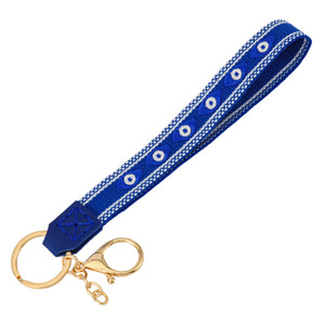 Broderie sac breloques mauvais œil porte-clés homard fermoir sac sac <span class=keywords><strong>à</strong></span> main sangle bonne chance breloques <span class=keywords><strong>oeil</strong></span> bleu porte-clés - Product Image 2