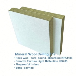 Techo Acústico <span class=keywords><strong>de</strong></span> Alta Calidad 60x60 <span class=keywords><strong>de</strong></span> PVC y Yeso para Decoración Interior <span class=keywords><strong>de</strong></span> Oficinas - Product Image 5