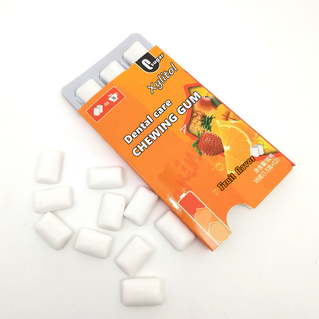 Top Product GMO Free Strong Spearmint Sugar Free Chewing Gum