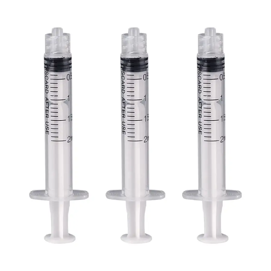 1ml 2ml 3ml 5ml 10ml 30ml 60ml Clear Plastic Disposable Oral or Enteral Syringes Irrigator Syringes with Luer Slip Tip