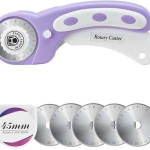 Cutter rotatif ergonomique de 45 mm avec roulement, confort amélioré - Product Image 3