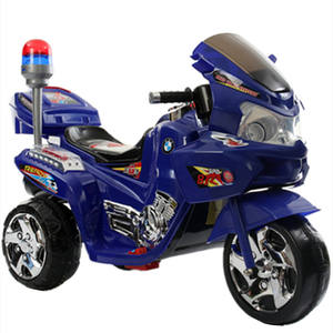 Sıcak çocuklar off road yarış araba Ride-on arabalar motosiklet bebek bisikleti elektrikli oyuncak motosikletler üç tekerlekli bisiklet polis müzik ışıkları <span class=keywords><strong>3</strong></span> tekerlekler - Product Image 2