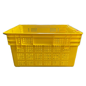 <span class=keywords><strong>Caisse</strong></span> en plastique empilable à Logo personnalisé, 600X400X315, boîtes à fruits, en plastique, avec couleurs meuble - Product Image 5