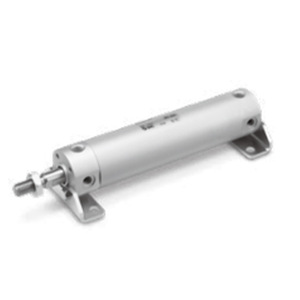 Cylindre pneumatique standard SMC CDG1BA20 25Z à double action, corps en aluminium, type général - Product Image 4