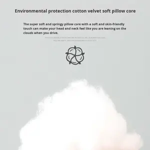 Oreiller de voiture <span class=keywords><strong>Mercedes</strong></span>-Benz Maybach pour appuie-tête et protège-cou Bmw <span class=keywords><strong>Coussin</strong></span> de siège de voiture en cuir fabriqué en usine - Product Image 4