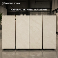 Dalle de marbre naturel Crema Marfil de qualité supérieure PerfectStone pour la décoration résidentielle haut de gamme