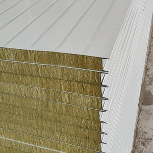 Panel de Aislamiento de Lana de Roca Resistente al Calor, Diseño Ecológico, Resistente al Agua y al Fuego, para Cámaras Frigoríficas Industriales en Nigeria - Product Image 6