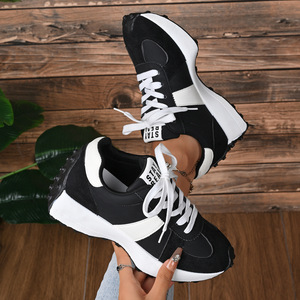 QLFashion moda Torre scarpe donna primavera e autunno nuova spessa Sole retrò comodo <span class=keywords><strong>Forrest</strong></span> <span class=keywords><strong>Gump</strong></span> accentuato Casual Sne 231 - Product Image 2