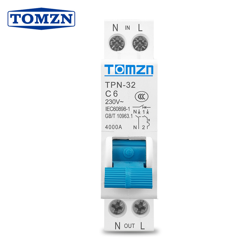 DIN Rail Electromagnetic Residual Current Circuit