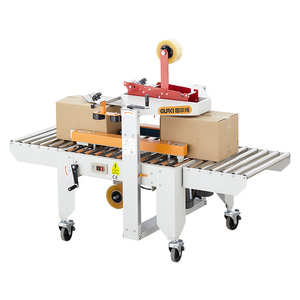 Box Packing Machine Carton Box Packing Machine Close Carton Box Gluing Packing Tape Sealer Continous Band Sealer Bag Machine