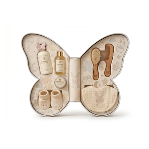 Boîtes en forme de papillon irrégulières faites à la main sur mesure, emballages de luxe personnalisés pour les soins de la peau et les soins pour bébés, ensemble de cadeaux - Product Image 6