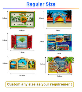 למזכרת עיר מקרר עיר למקרר לוגו מותאם אישית לוגו עץ רך עץ אמייל מותאם אישית אמייל אפוקסי - Product Image 6