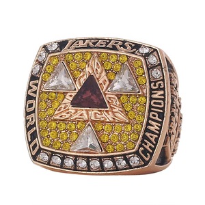 Juego de Anillos de Campeonato de los Lakers, Réplica de Joyería de Kobe Bryant de 6 Piezas, Regalo para Fanáticos del Baloncesto - Product Image 4