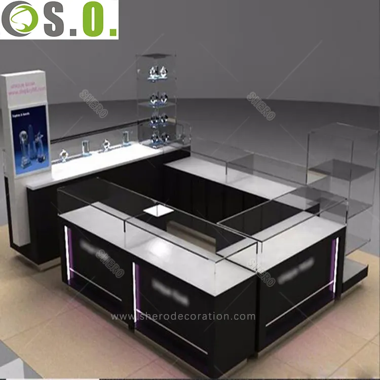 2020 Nieuwe Productie Sieraden Mall Kiosk Witte Ovale <span class=keywords><strong>Vorm</strong></span> Kiosk Showcase Sieraden Display Voor <span class=keywords><strong>Winkelcentrum</strong></span>