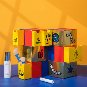 Personalizza confezione <span class=keywords><strong>regalo</strong></span> di lusso confezione personalizzata con Logo in carta cubo magico scatola a forma di cassetto per <span class=keywords><strong>regalo</strong></span> - Product Image 5