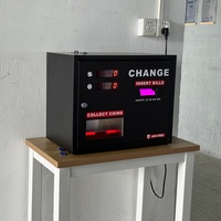 Nouvelle machine de change de monnaie USA Bill to Coin Changer, mini distributeur de quarts, pour laverie automatique, jeux d'arcade et capsules de jouets