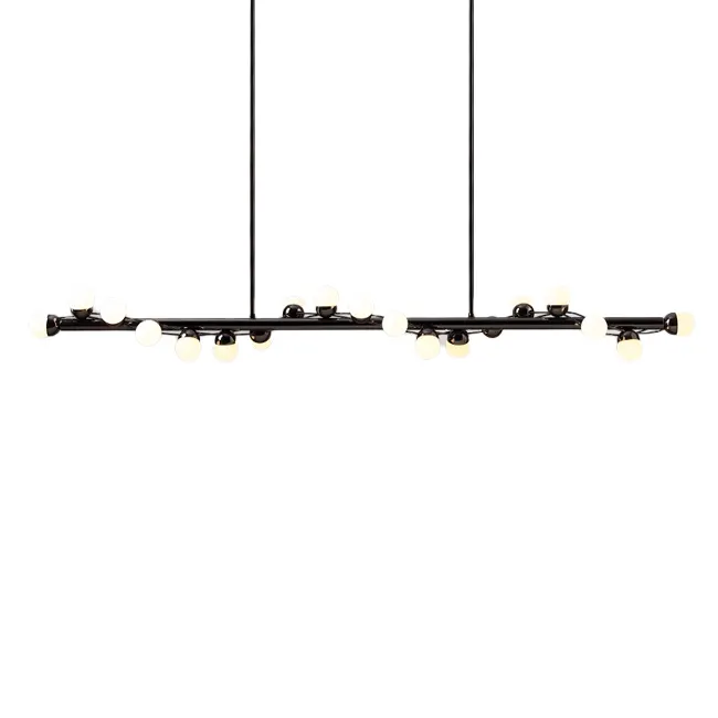 Italiaanse Design Lamp Kroonluchter Stand Hanger Licht Luxe Slaapkamer Bedlampje Led Sofa Lamp