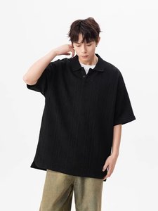 Kaos Streetwear Katun Oversize Berkualitas Tinggi, Distressed Polos <span class=keywords><strong>Vintage</strong></span> Heavyweight, Custom Print Acid Wash untuk Pria - Product Image 5