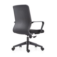 Milieu Du Dos Support Lombaire Fauteuil Visiteur Personnel De Travail Exécutif Ergonomique Chaise De Bureau