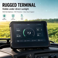 Nouvelle tablette PC industrielle robuste Linux 10,1 pouces, 1000 nits, lisible en plein soleil, IP67, Quad Core, mode gants et pluie, Wi-Fi, certifiée ROHS
