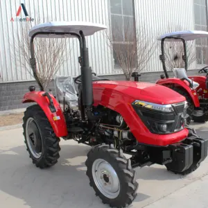 Venta caliente 50 HP Tractor con cargador frontal Tractor agrícola de 4 ruedas motrices