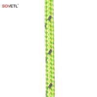 Corde UHMWPE de couleur personnalisée, haute résistance, cordon Dyneema léger, corde UHMWPE résistante aux coupures, corde UHMWPE réfléchissante