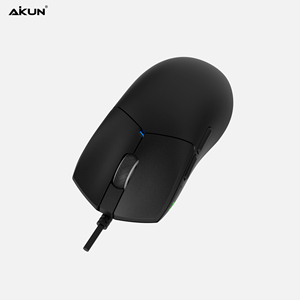 Aikun gx49 chuyên nghiệp có dây 12000DPI Chuột chơi game Trọng lượng nhẹ 55 gram lập trình RGB đèn nền phím macro 1.8m cáp - Product Image 3